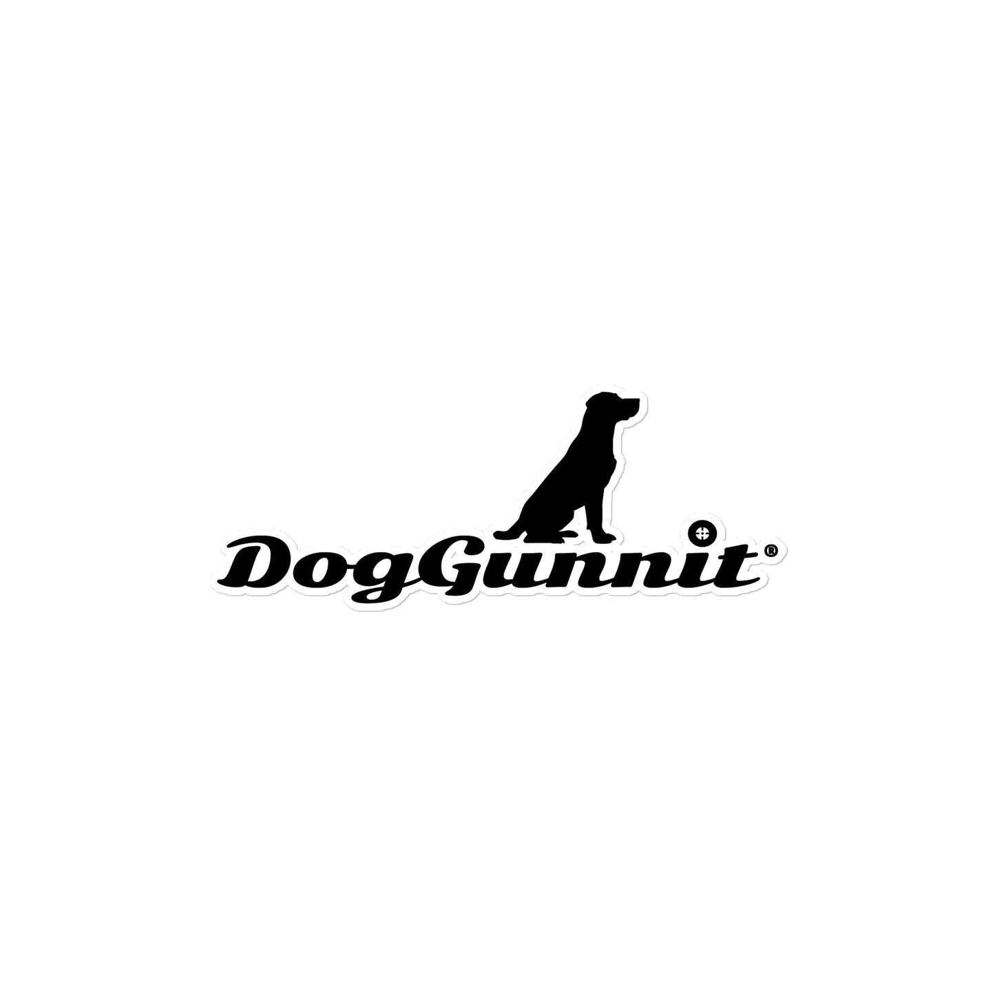 DogGunnit Logo Stickers