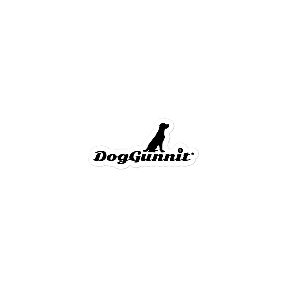 DogGunnit Logo Stickers