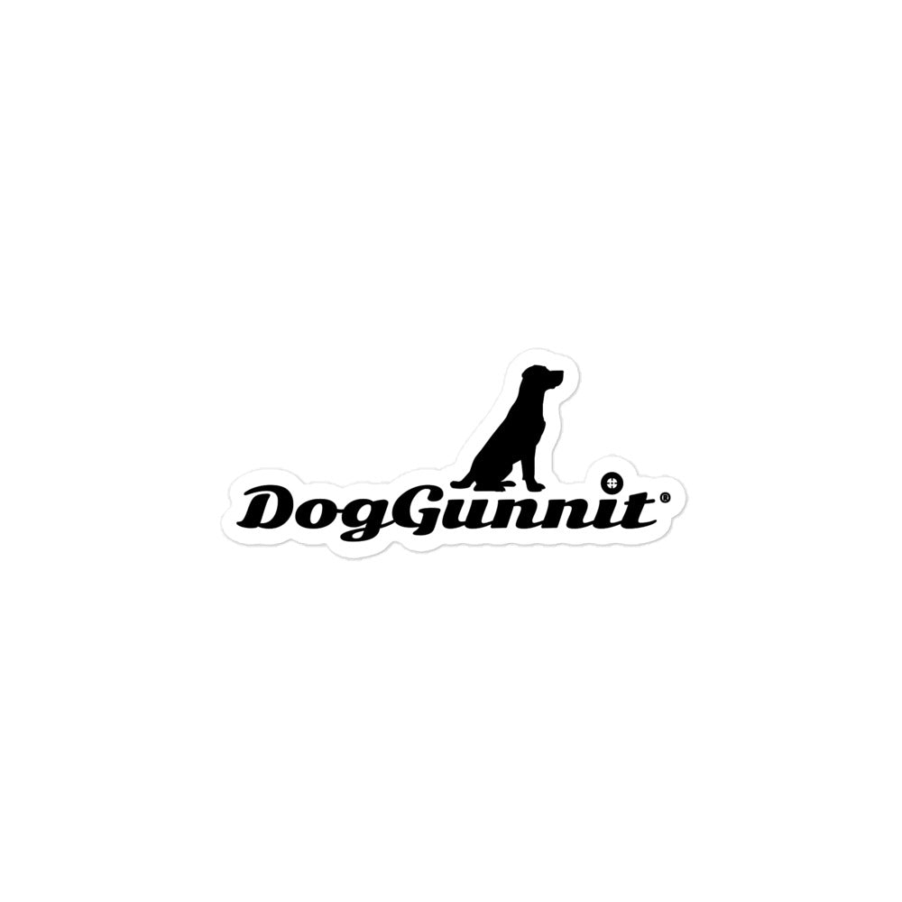 DogGunnit Logo Stickers